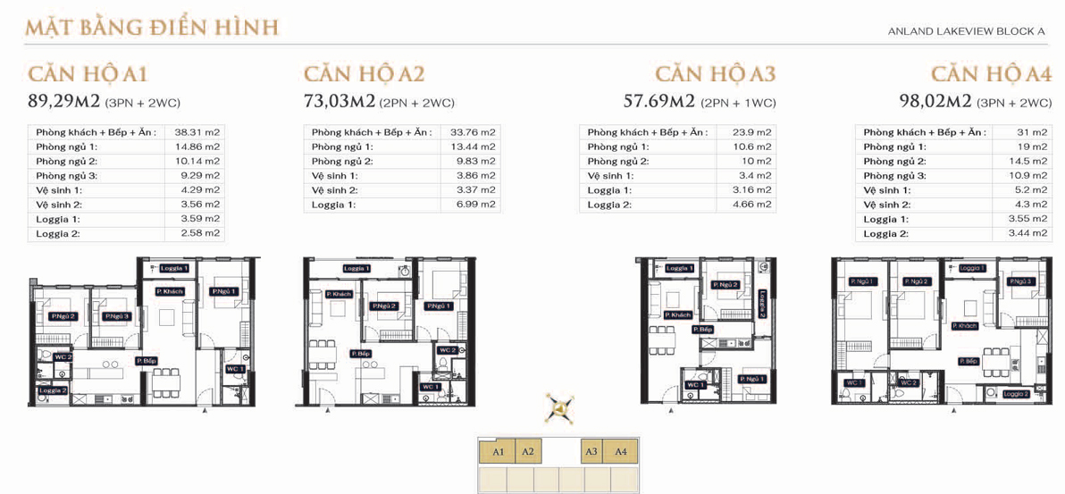 thiết kế chung cư Anland Lakeview