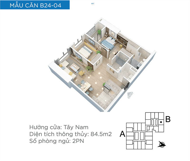 thiết kế chung cư BID Residence 