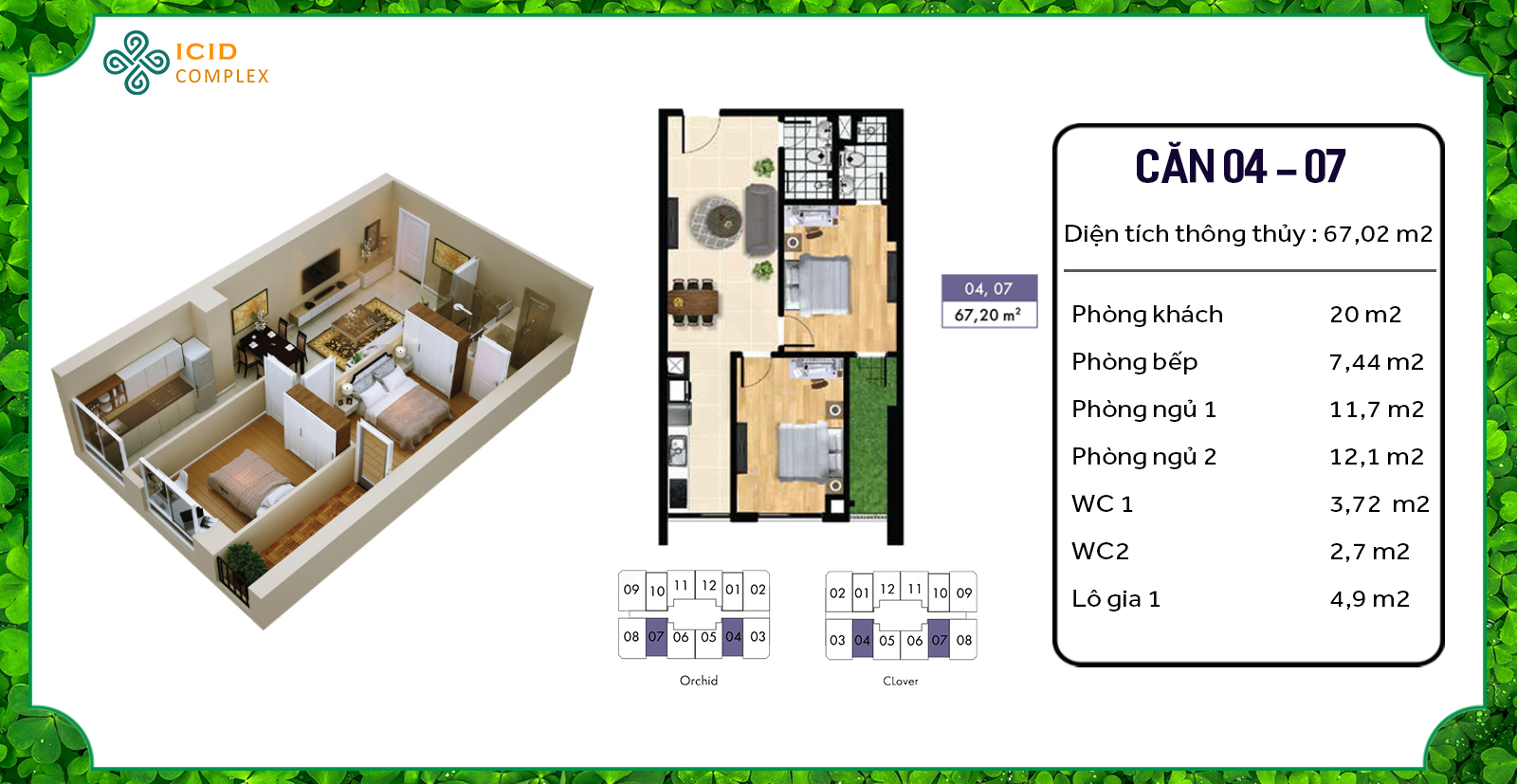 thiết kế chung cư ICID Complex