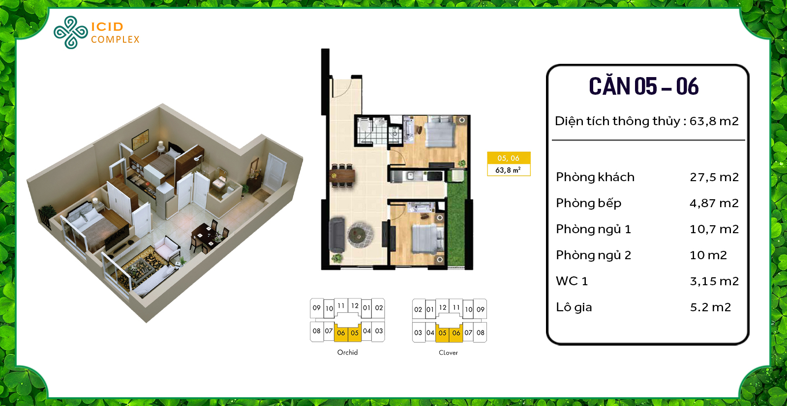 thiết kế chung cư ICID Complex
