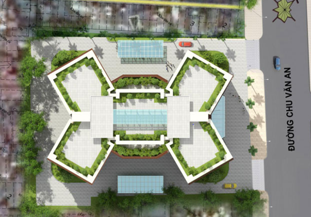 mặt bằng chung cư samsora premier 105