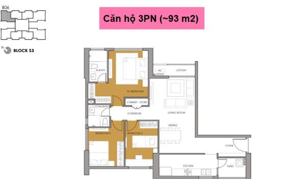 mặt bằng chung cư seasons avenue