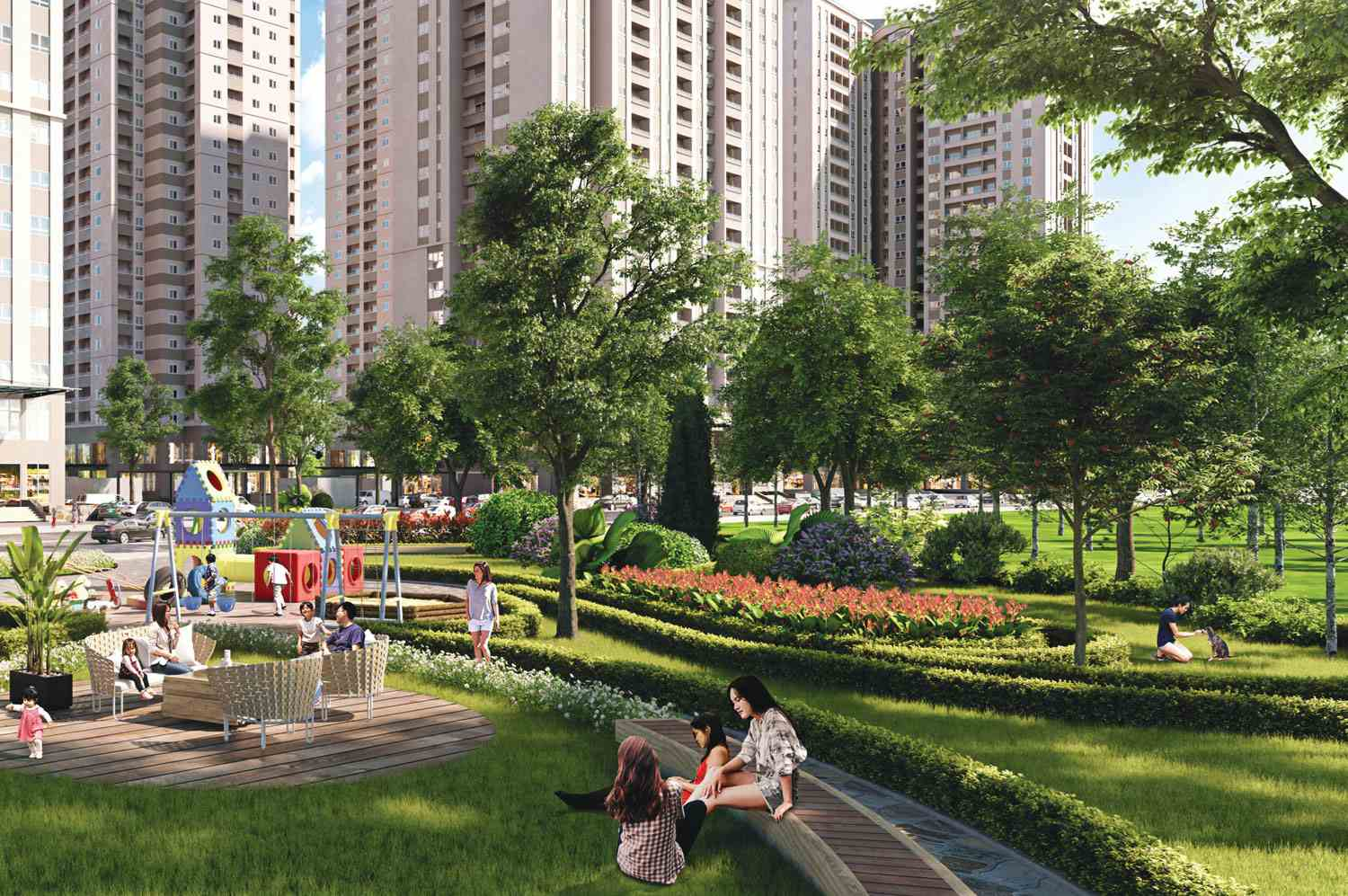 tiện ích chung cư Mipec City View